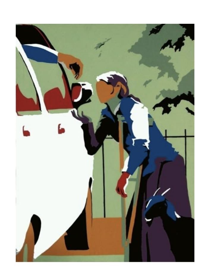 PseudorealAI's tweet photo. Devajyoti Ray has featured recently in Mr Sejekan's invites-only exhibitions in collaboration with TVS group and the Mercedes group.

Ray's works in his signature style of Pseudorealism has started getting attention lately in Bangalore City. https://t.co/kZT1InbJK0