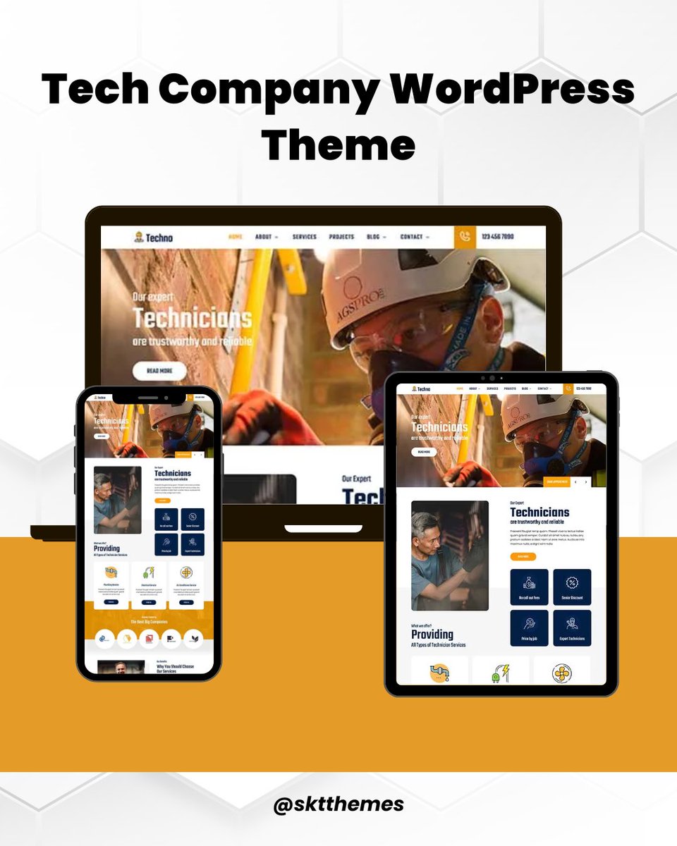 sktthemes's tweet image. Create a strong online presence for your company with a tech company WordPress theme. Great for IT firms and startups.
sktthemes.org/shop/tech-comp…

#TechCompany #Startup #ITServices #WordPress