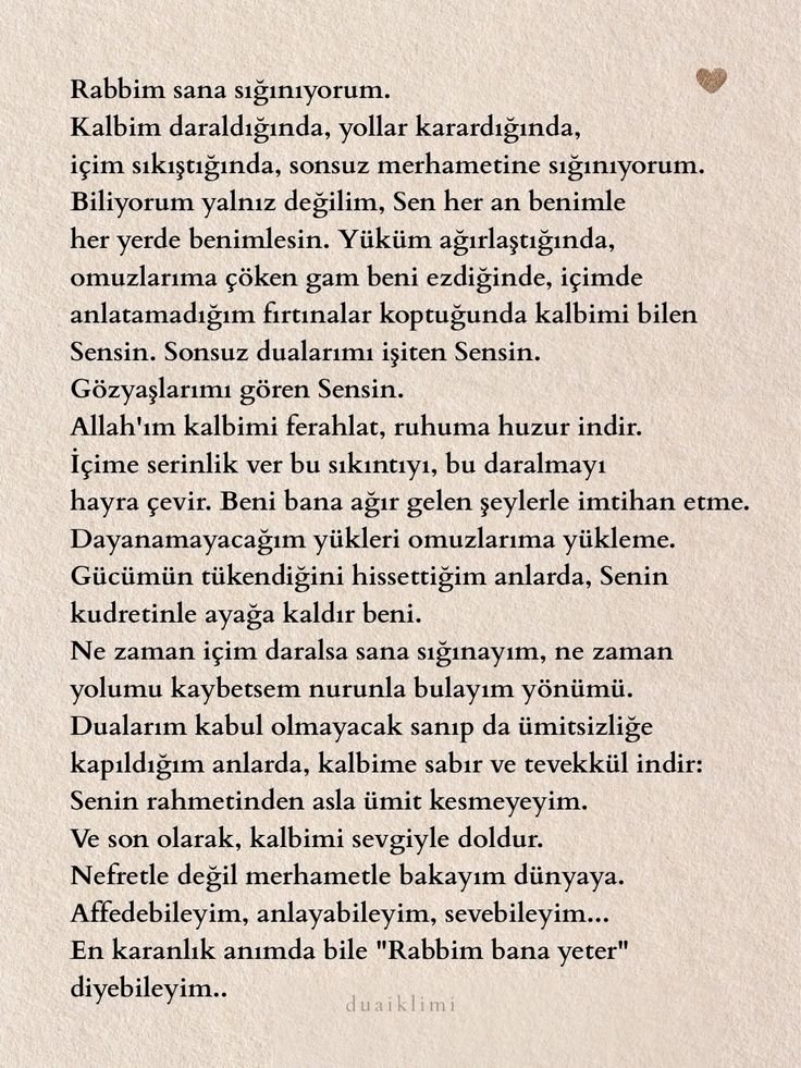 Dua kaderi değiştirir.
Galerinizde bulunsun.