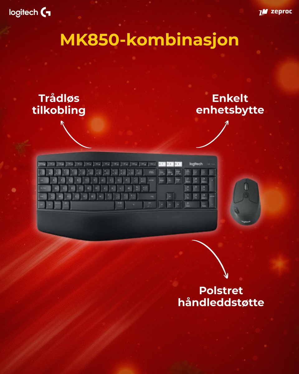 zeproc_norge's tweet image. Smarte gaver fra Logitech. 🎁

Perfekt for kontor, hybrid arbeid og firmagaver.

👉 Utforsk hos Zeproc
zurl.co/mq2iW 

#Logitech #Firmagaver #Kontorutstyr #Zeproc