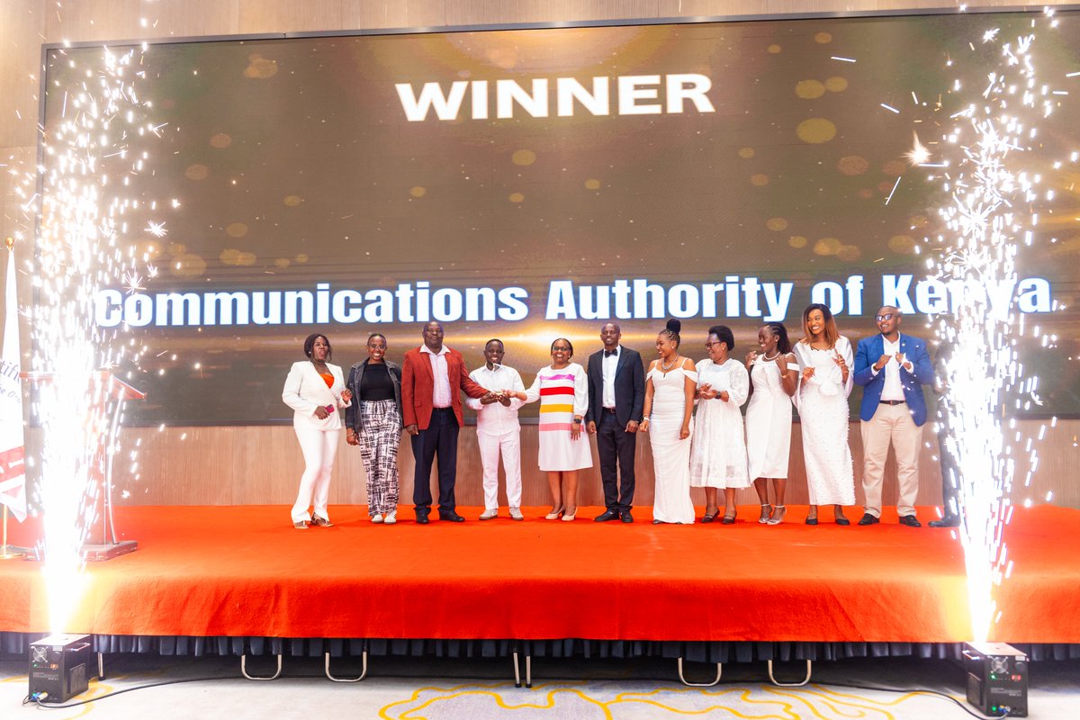 ICS_Kenya's tweet image. 𝐂𝐇𝐀𝐌𝐏𝐈𝐎𝐍𝐒 𝐎𝐅 𝐆𝐎𝐕𝐄𝐑𝐍𝐀𝐍𝐂𝐄 𝐀𝐖𝐀𝐑𝐃 𝟐𝟎𝟐𝟓

🏆 Communications Authority of Kenya – Winner

🥈 CPF Financial Services Ltd – 1st Runner Up

🥉 KenGen PLC – 2nd Runner Up

We applaud the organisations that achieved the highest distinction in governance