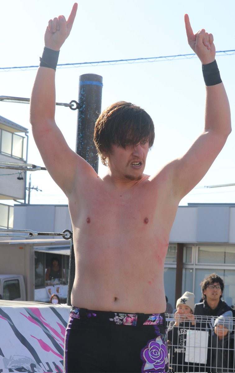 J.Tソーン選手。11月30日撮影。#マーベラスプロレス #JTソーン 選手 #JTThorne #小幡プロレス