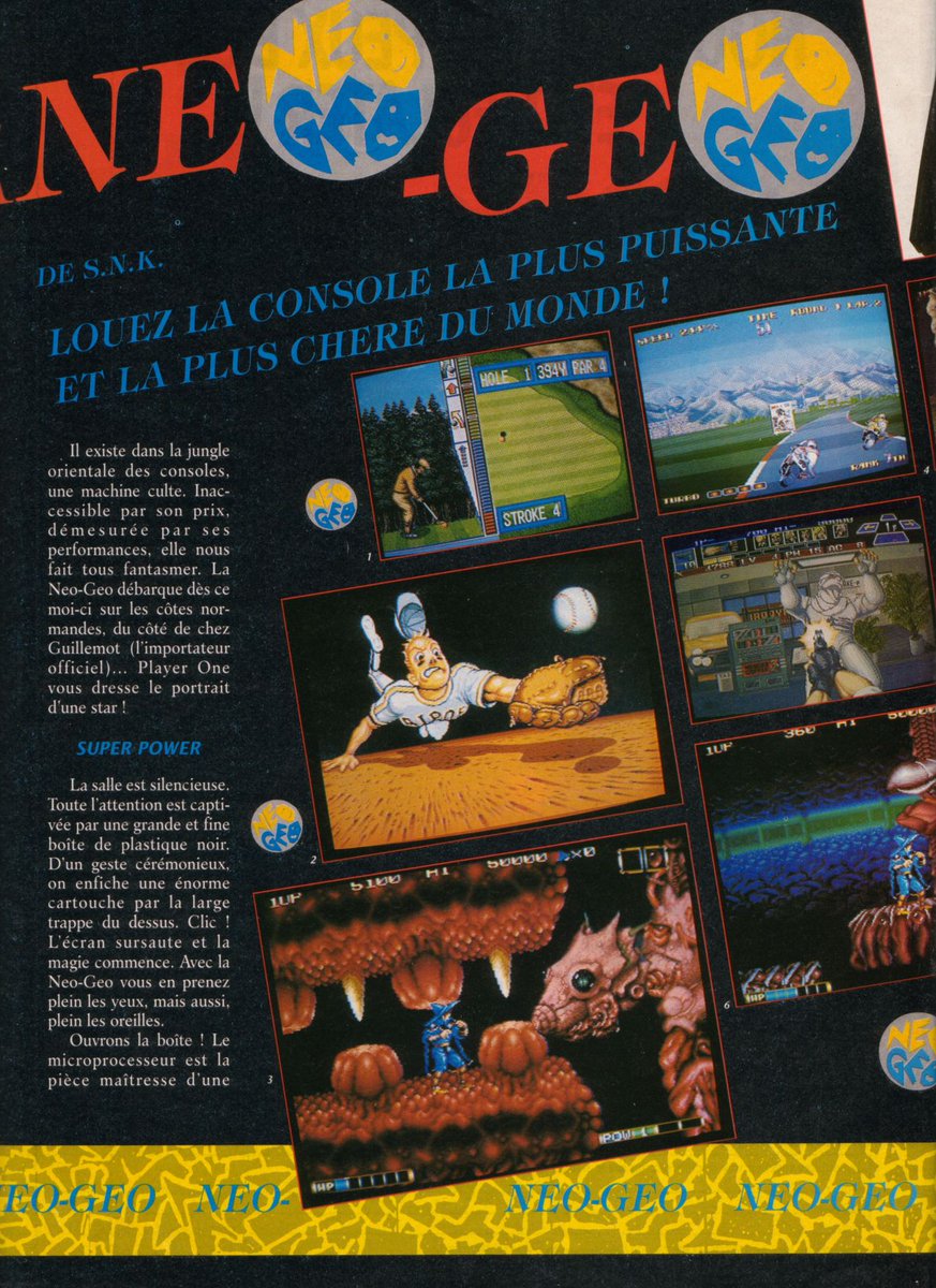 AllmightoFranky's tweet photo. @DrevetCyril @OlivierScamps Un bel article 3 pages sur la roll's des consoles de l'époque l'incroyable #NeoGeo de #SNK.Article par Iggy et Crevette encore,ils ont fait le mag tout les deux quasiment 😅 Et on démarre les tests avec #Klax et #SlimeWorld sur la #Lynx de chez #Atari,tests par Iggy again!! 4/5 https://t.co/2LLszD4zoQ