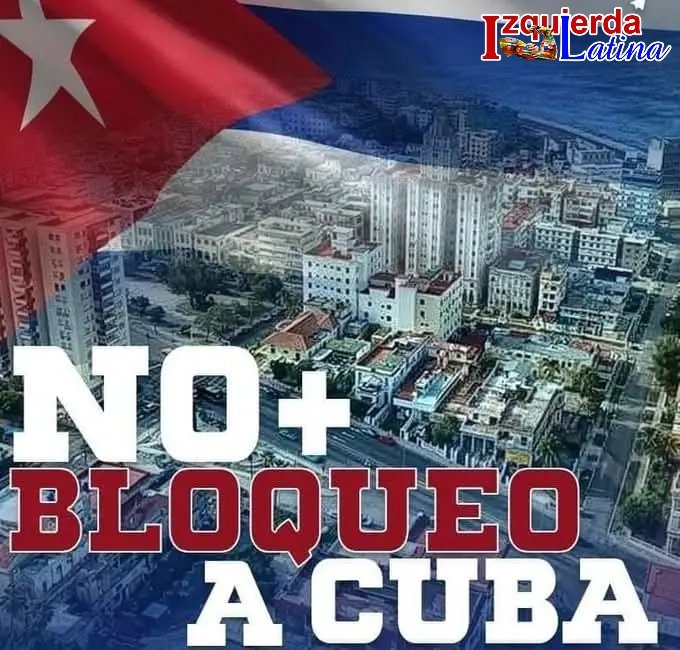 El bloqueo que impone el gobierno de los EEUU contra Cuba, continúa siendo una violación masiva, flagrante y sistemática de los derechos humanos, además de tener un carácter ilegítimo y genocida. #IzquierdaLatina
#TumbaElBloqueo #LunesConMarx.