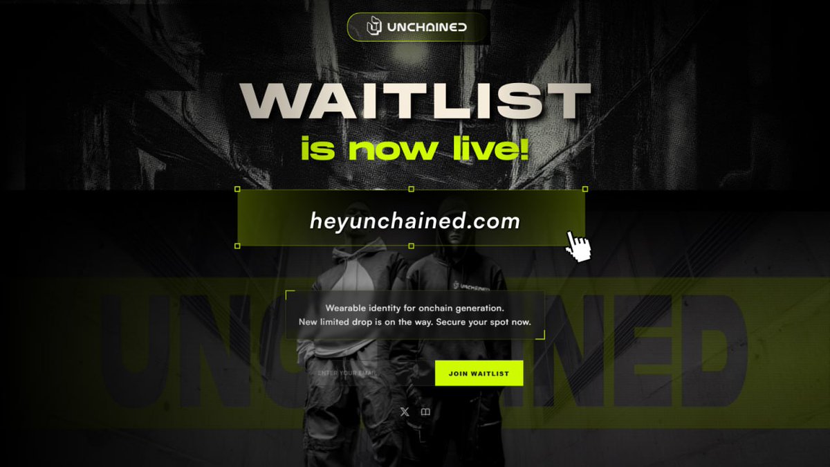 UNCHAINED tweet media