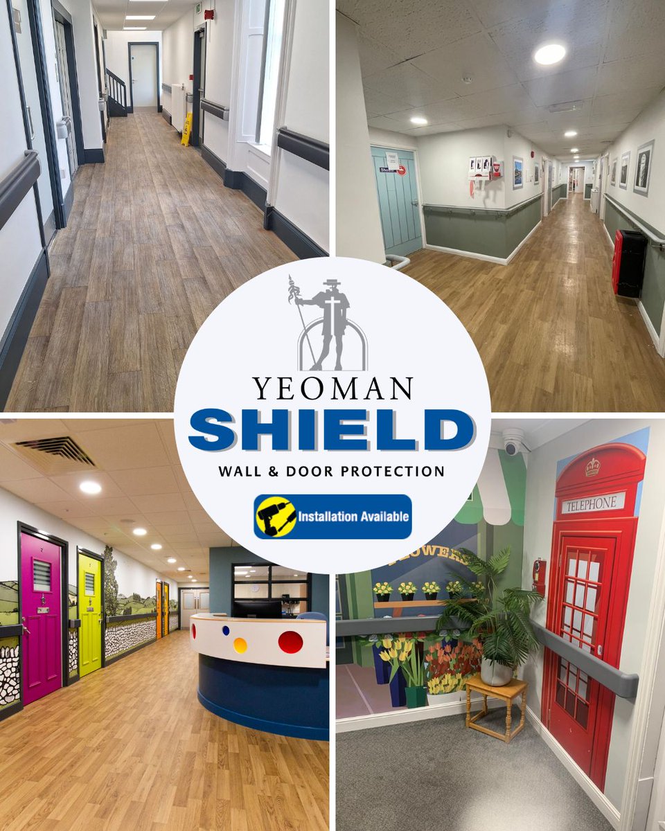 YeomanShield's tweet photo. 🏡 Create Safe, Welcoming & Durable Spaces
🎨 What colour scheme or pattern would you choose for your care home?
Let us know in the comments 👇
#CareHomes #WallProtection #DoorProtection #Handrails #InteriorDesign #YeomanShield #FacilitiesManagement #DurableDesign https://t.co/yIc7es34rK
