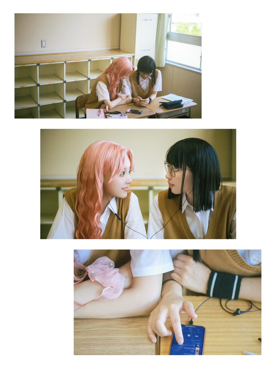 ma_taimi's tweet image. cosplay
気になってる人が男じゃなかった

.

Two listeners. One feeling.

.
p.@kamonv2 

#mitsuaya #greenyuri