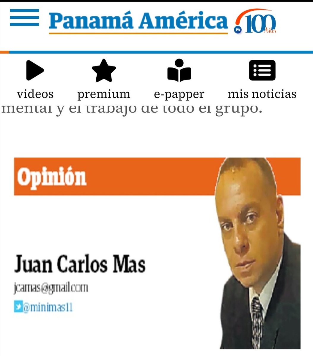 Clasificar al Mundial es solo el comienzo panamaamerica.com.pa/deportes/clasi…
<a href="/Argumentum10/">Carlos Camarena Medina</a>
<a href="/Kmendezb13/">Kathia Méndez🇵🇦</a>  <a href="/OrmanInnis/">Orman Innis</a> <a href="/limyueng/">Eduardo Lim Yueng</a> <a href="/ProfeGiraldo/">LUIS ALBERTO GIRALDO🇵🇪🇵🇦</a> <a href="/shebelut/">REY DE LA GAMBETA</a> <a href="/GJesusCastillo/">GABRIEL «JESUS» CASTILLO</a> <a href="/duroalhueso/">Álvaro Martínez</a>