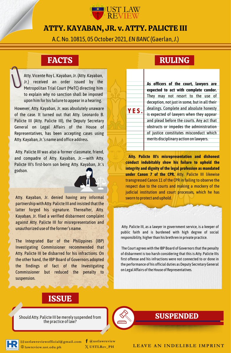 UST Law Review tweet media