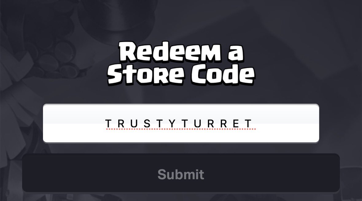 TryazGaming's tweet photo. 🎁 FREE HERO EMOTE 🎁

Use this link here: https://t.co/MwDMGiX3Sl
▶️ Log In with Supercell ID
🎁 Enter Store Code: TRUSTYTURRET

Enjoy :) https://t.co/Uf1ULBlISz