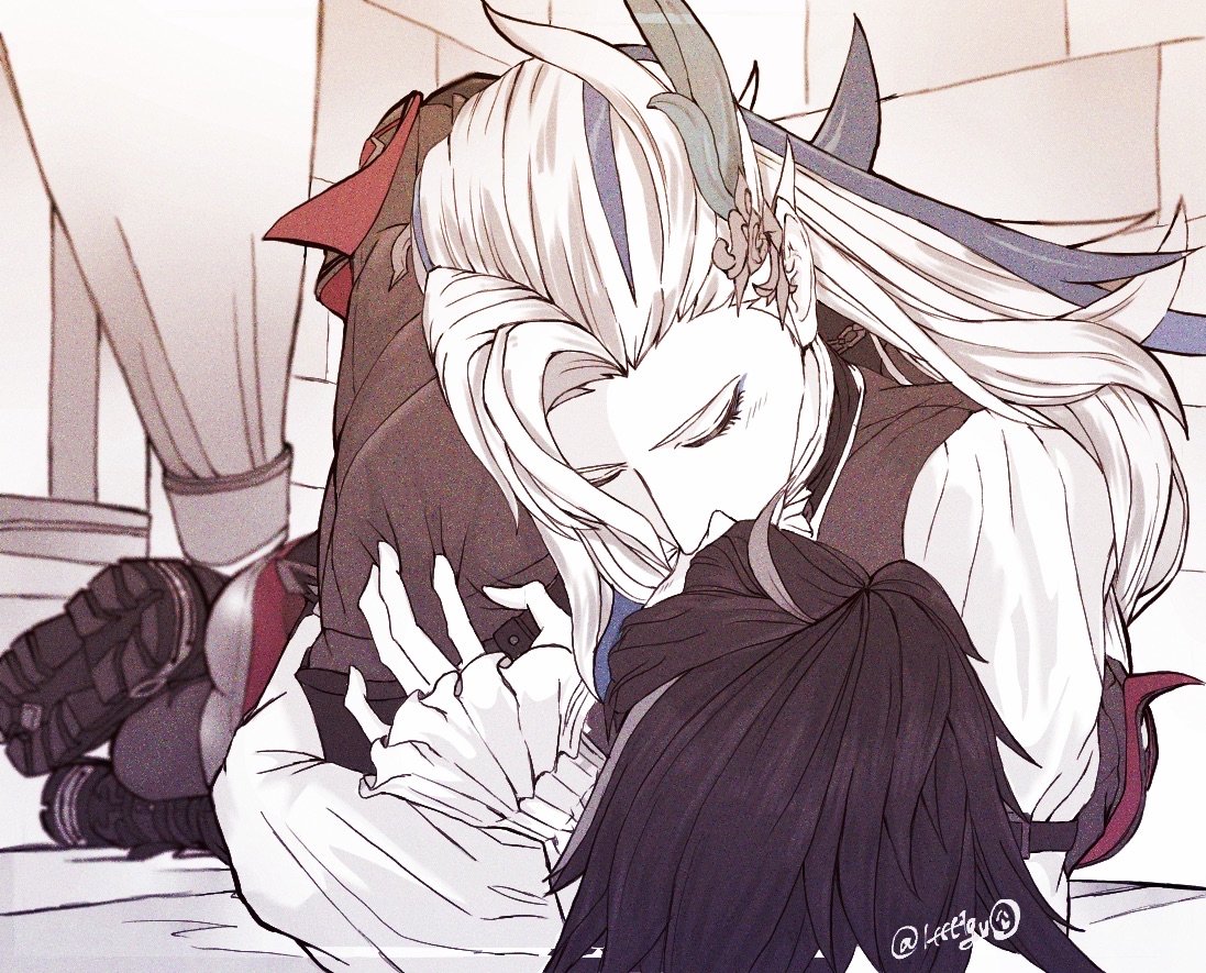 Lost in an embrace 🌧⛓