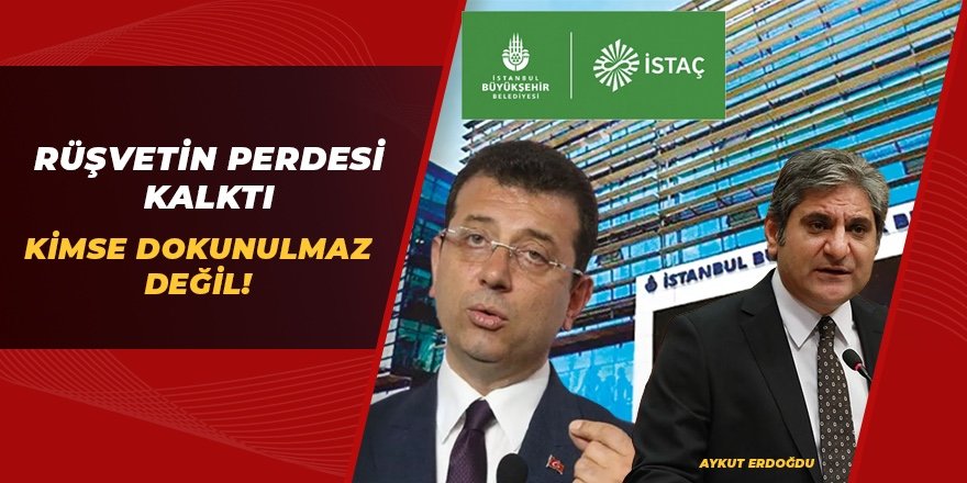 İSTAÇ'ta 1,2 milyon dolarlık rüşvet!

"İmamoğlu Çıkar Amaçlı Suç Örgütü" iddianamesinde, İSTAÇ’a iş yapan Serkan Aydın'a ait firmadan Aykut Erdoğdu aracılığıyla 1,2 milyon dolar rüşvet istendiğine ilişkin dekont ve HTS kayıtları ile ortaya çıktı.

#KimseDokunulmazDeğil