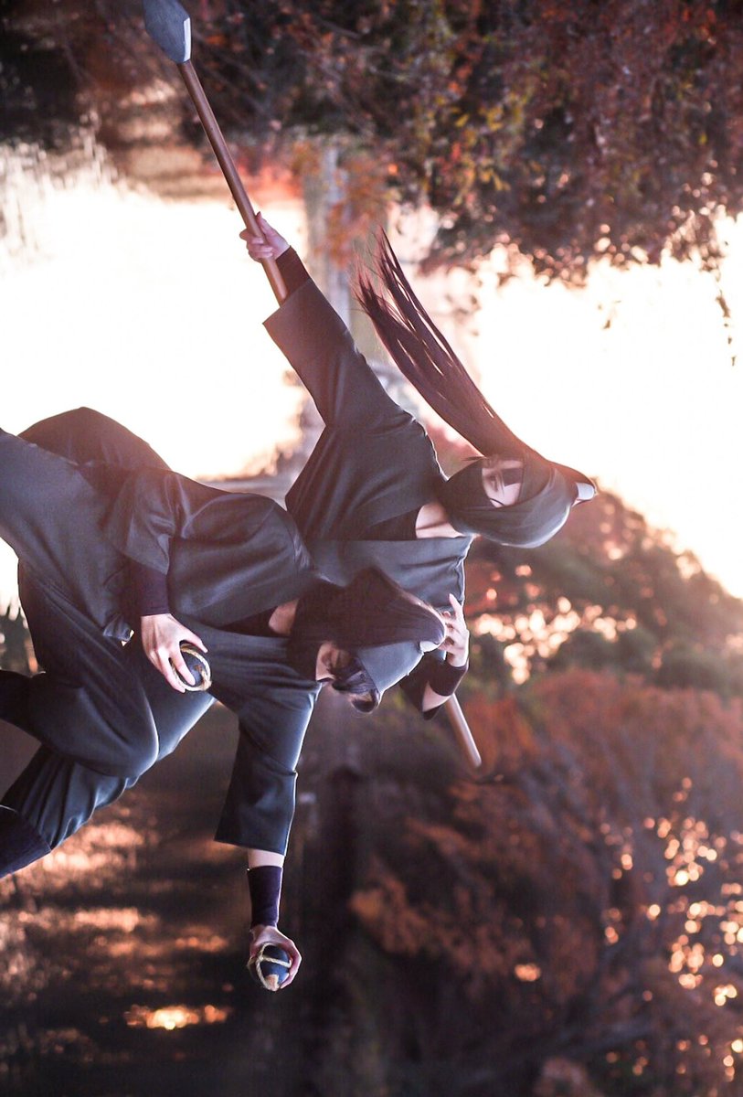 cos 忍たま
潮江文次郎 立花仙蔵

六いの得意武器交換