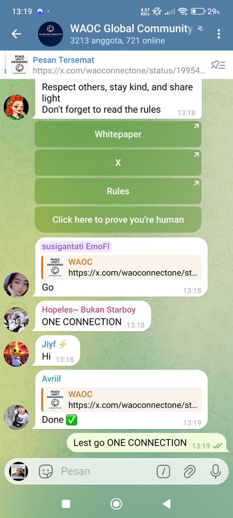 akujakok's tweet photo. @WAOConnectOne ONE CONNECTION

FCH8TxbEjxx6Z7yq6YsYVbm6nYPvvfu4SdL2CMoErMbq

@Irawan12006 @AkuTerhapus2024 @BiayaGratis https://t.co/g1khDlr76k