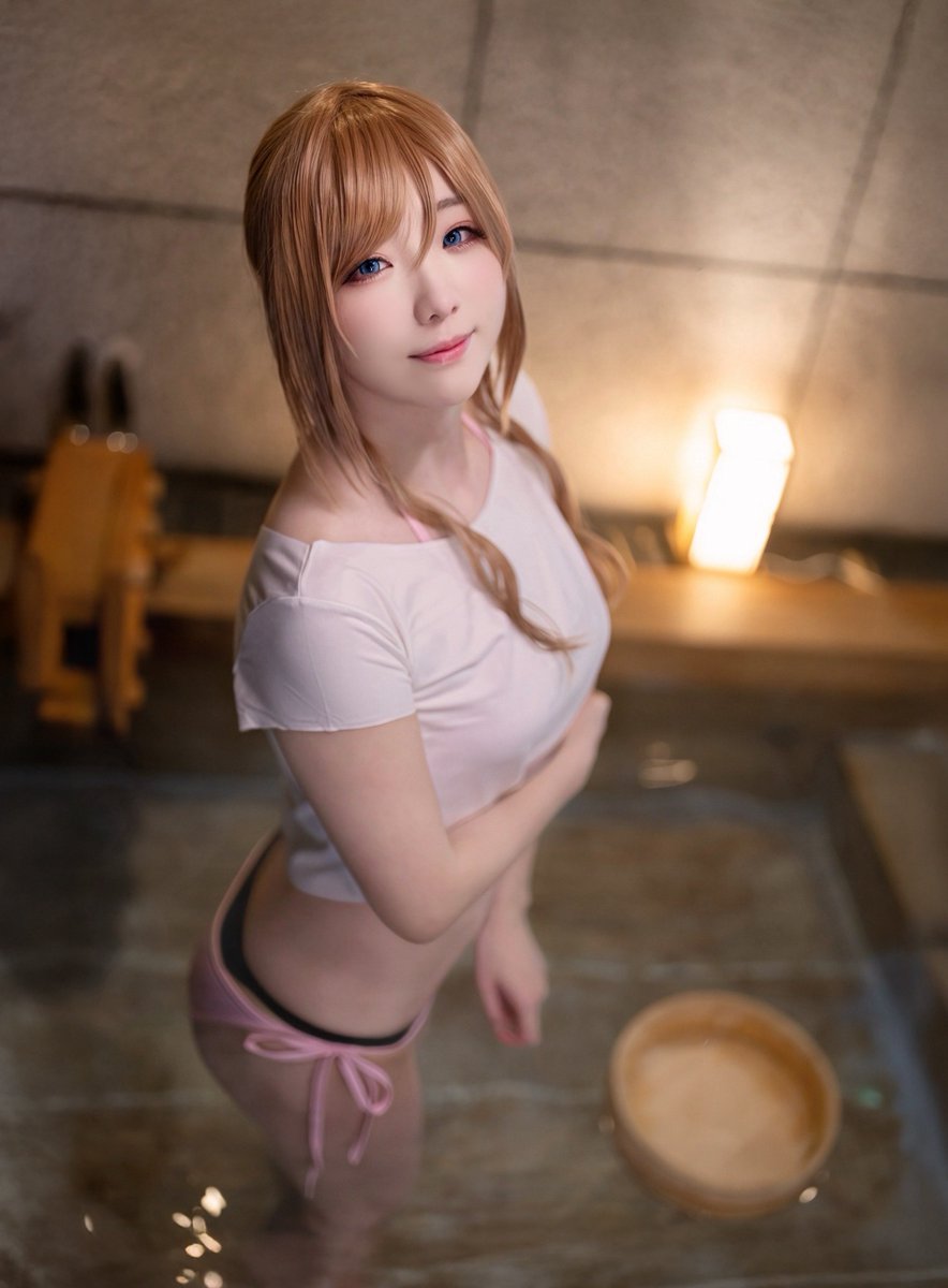 「やっぱり温泉って、気持ちがいいなぁ♪」

ようこそ初星温泉♨️姫崎莉波cos