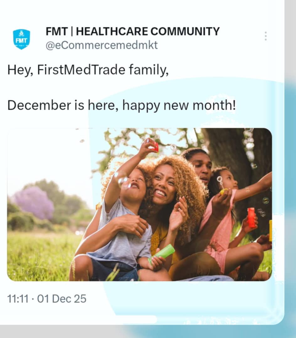 eCommercemedmkt's tweet photo. Hey FirstMedTrade family,

December is here, happy new month! Making happiness a priority really does lift your well-being, and the good news is, it starts with easy steps anyone can try. https://t.co/5mQHcjRqif