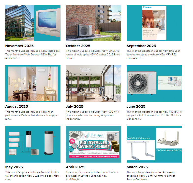 PrincipalClima1's tweet image. Are you signed up for our monthly newsletters?
Be among the first to receive Daikin product launch news, plus special offers and deals on Daikin equipment and spare parts, and lots of free services - delivered direct to your inbox every month!
principalclimate.co.uk/wholesale-airc…