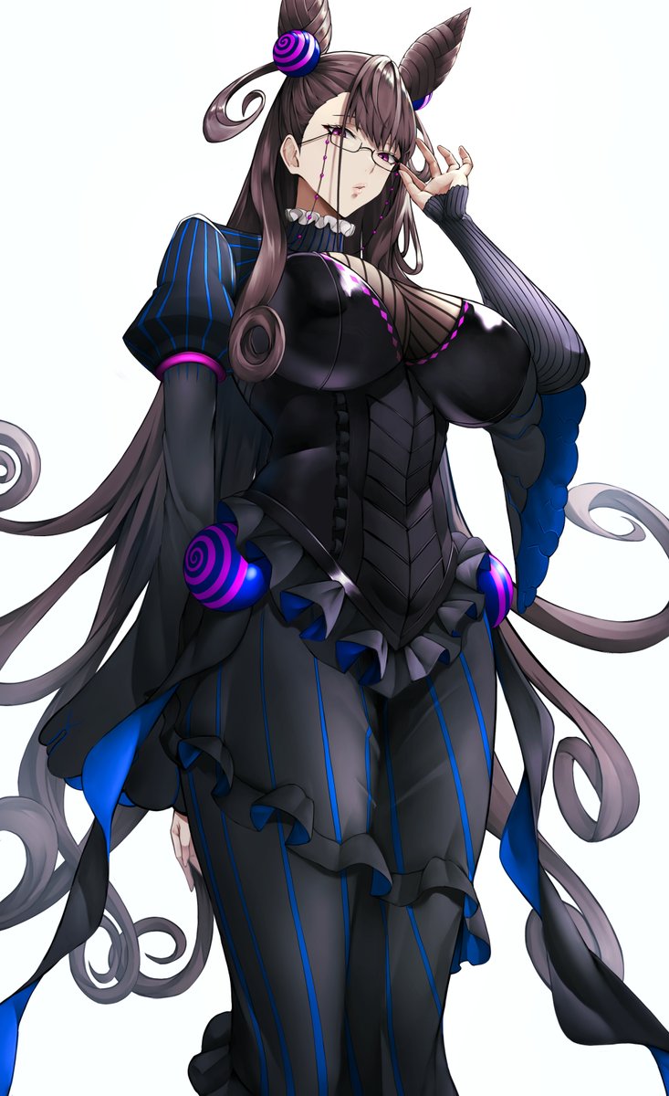 so_u_maaaaa's tweet image. 紫式部描きました～!!👓
#FGO 
#紫式部