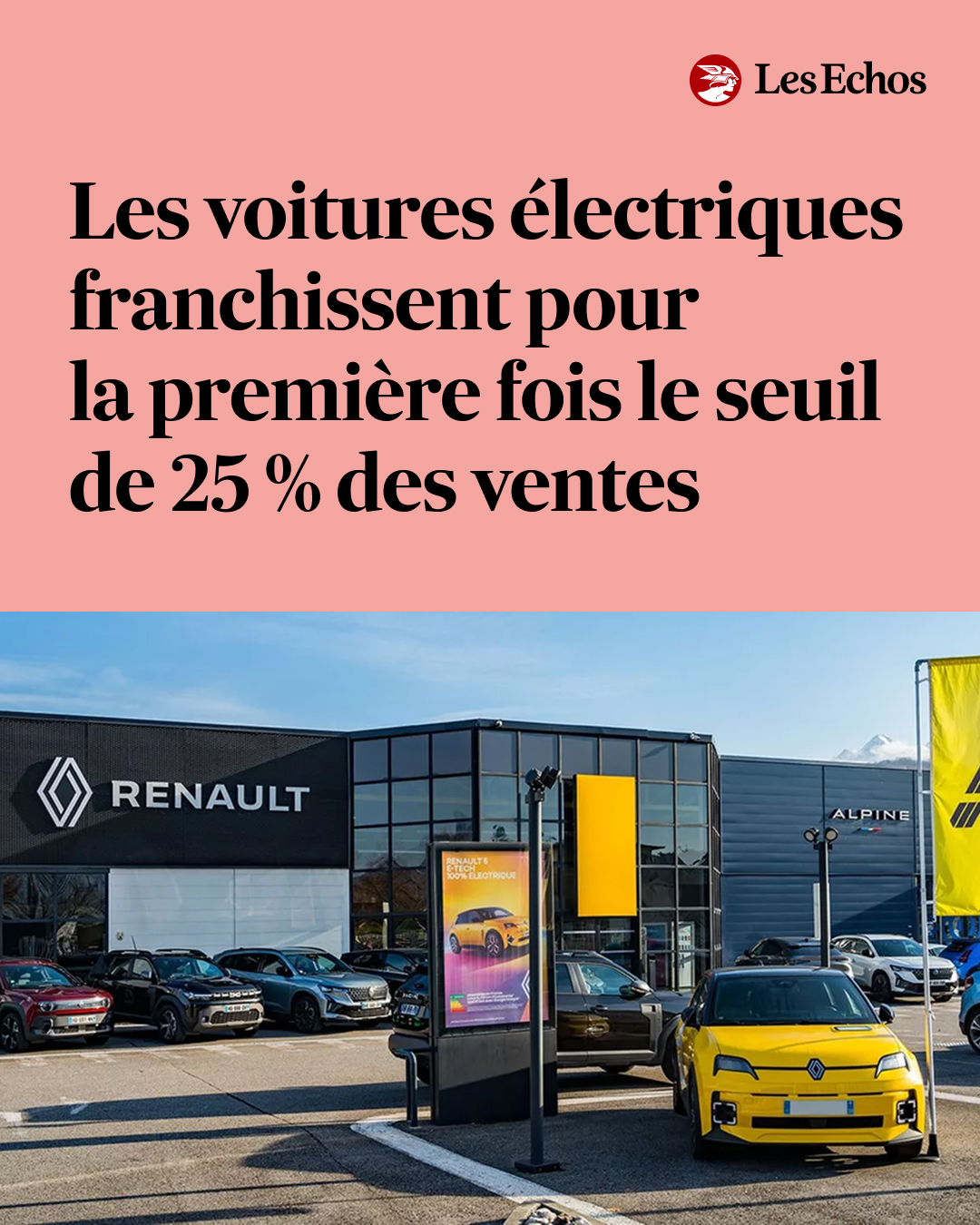 Le marché automobile français reste dans le rouge ➡️