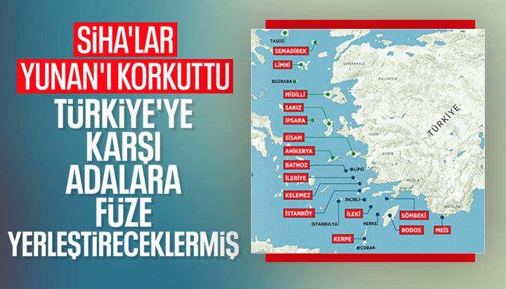 <a href="/NikosDendias/">Nikos Dendias</a>
<a href="/kmitsotakis/">Kyriakos Mitsotakis</a> 
"They said they would place missiles on the islands against Türkiye."
Not wise!
Greece's best defense against Türkiye is to get along with Turkey.
Any other defense carries great risks.