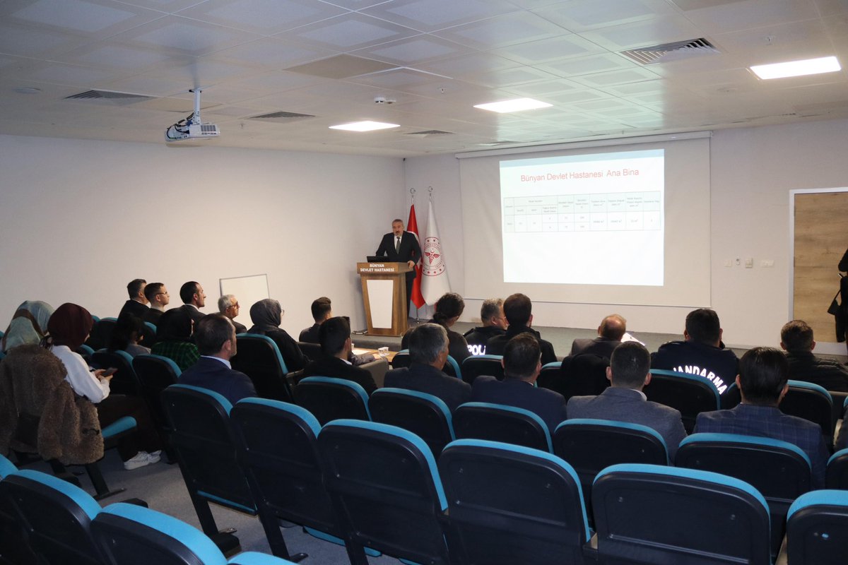 İlçe Kaymakamımız Yücel Erdem, Cumhuriyet Savcımız, Meslek Yüksek Okul Müdürümüz, Belediye Başkan Yardımcımız ve Kurum Müdürlerimizin katılımı ile Bünyan Devlet Hastanemiz ev sahipliğinde Aylık “Koordinasyon ve Değerlendirme” toplantısı gerçekleştirildi.

Toplantıda; Kocasinan