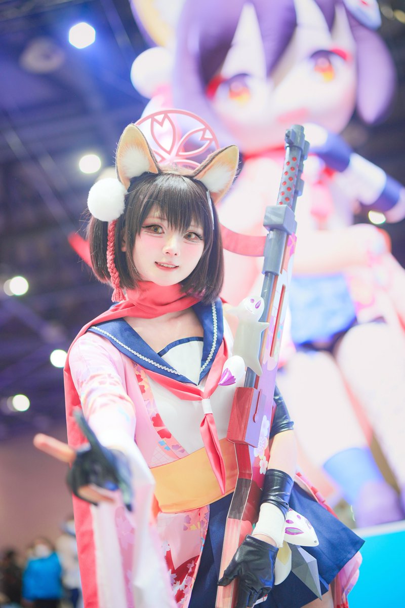 psyduck_yy's tweet image. 이즈나류 인법! 보여드릴게요!🦊
#ブルアカ #久田イズナ