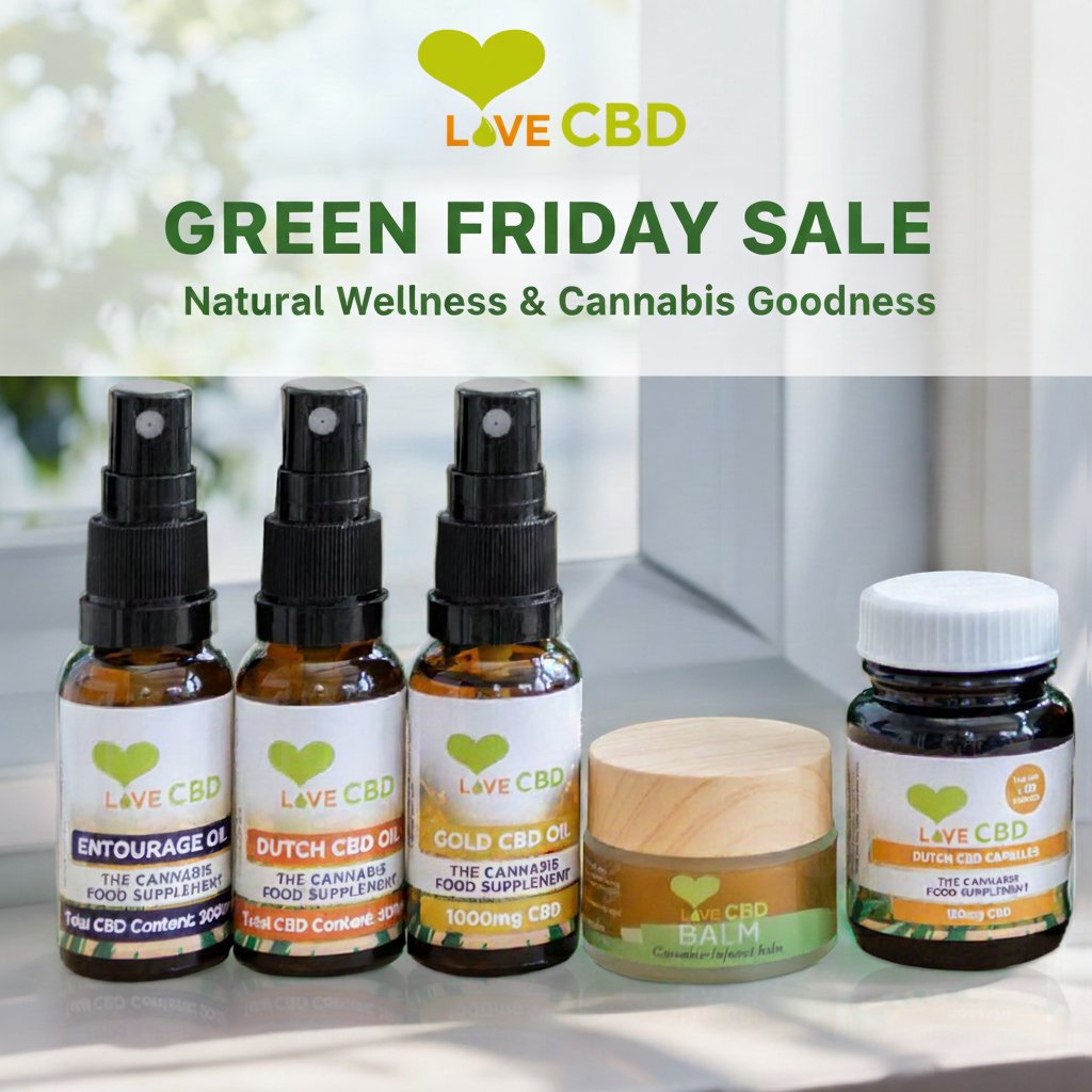 Our Green Friday Sale must end soon... ⏰

Cyber Monday is upon us, so it's your final chance to enjoy up to 50% off your favourites.

This sale must end at midnight on Tuesday 2nd December.
Limited stock on some items.

Shop Now: lovecbd.org/cbd-shop

#CyberMonday #cbdoil