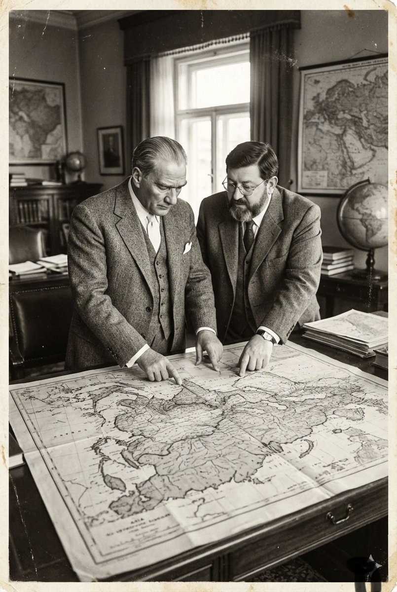 Bugün yaşasaydı, o'na Asya jeopolitiğini harita üzerinden böyle anlatırdım