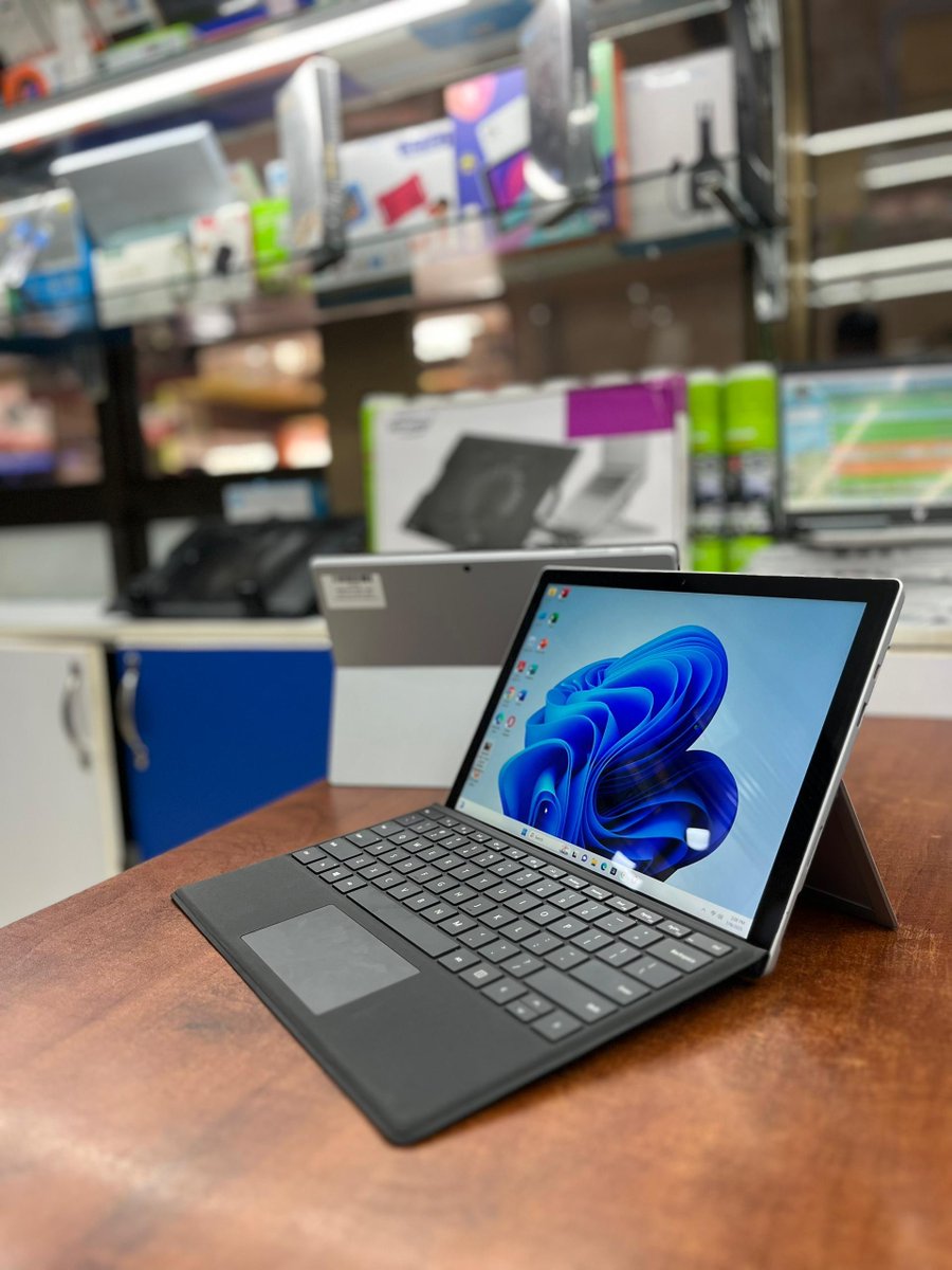 SmartLaptopLtd's tweet photo. Microsoft Surface Pro 5, Intel Core i5-7th Gen, 8gb Ram , 256gb ssd With a Detachable Backlit Keyboard TouchScreen , Windows 11, 3K Resolution, USB port , Mini Display port, Wi-Fi, Webcam, 5hrs Battery, SimCard Slot , One Year Warranty at 1,100,000 Ugx Please WhatsApp 0700293799 https://t.co/toMJTaPG0L