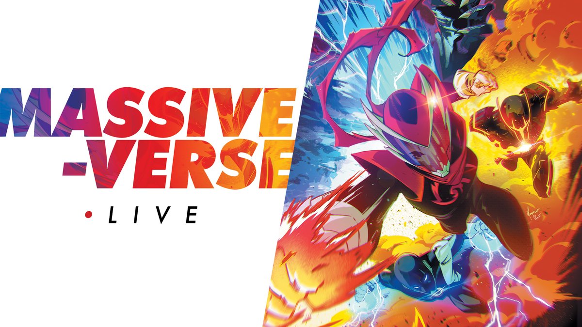 LIVE on YouTube tonight, it's Massive-Verse Office Hours! Kyle's on a plane to Brazil - so <a href="/m_busuttil/">michael busuttil</a> will be live for an hour answering YOUR questions about Radiant Black, Rogue Sun, Inferno Girl Red, and the rest of the Massive-Verse!

6PM PST at youtube.com/@massiveverse!