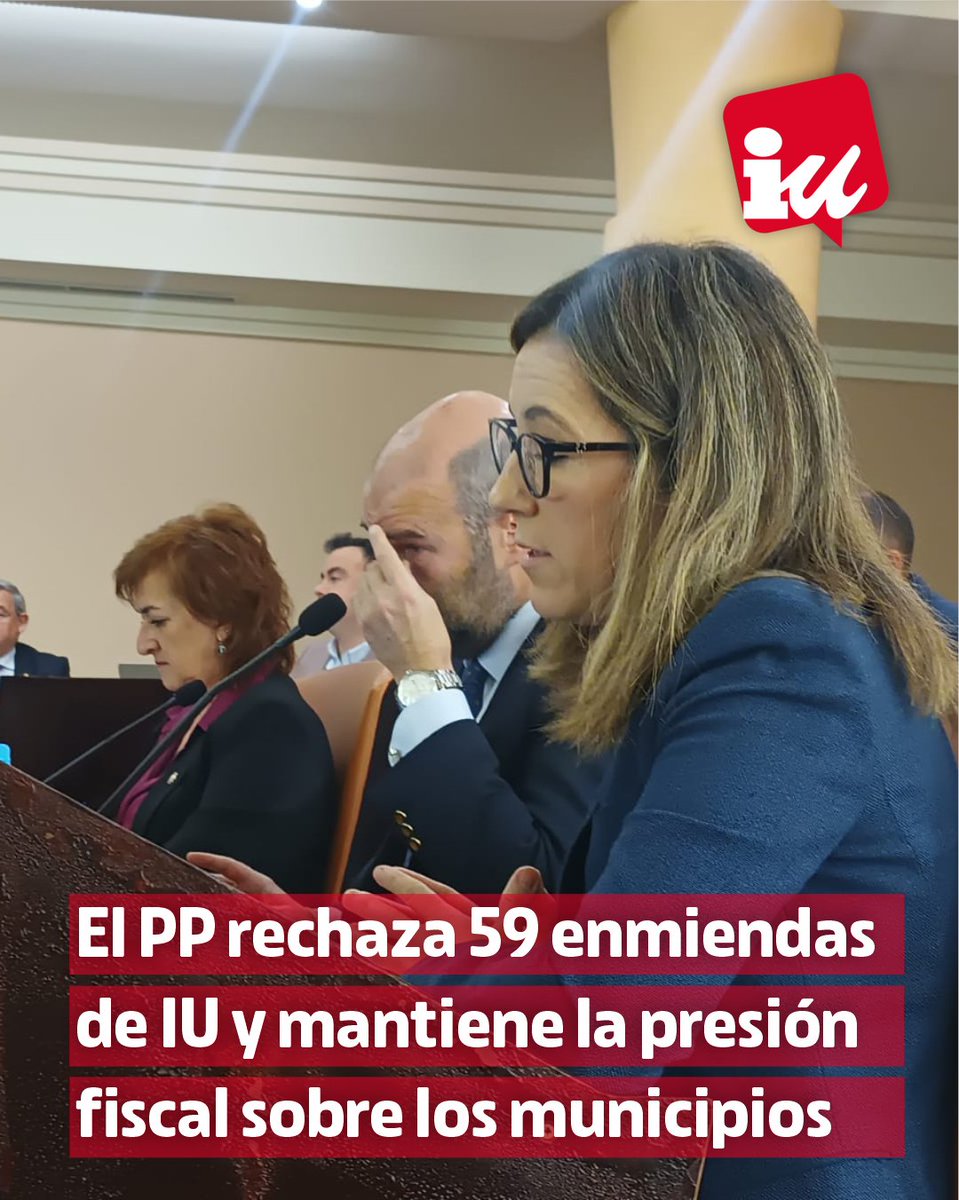 📉 El PP ha aprobado un presupuesto lleno de gasto superfluo y que no contempla medidas reales que mejoren la vida de la ciudadanía

🏚️ El PP se vanagloria de aumentar las cifras pero no cuenta que lo ha hecho exprimiendo económicamente a los municipios

iusegovia.es/sg/2025/12/pp-…