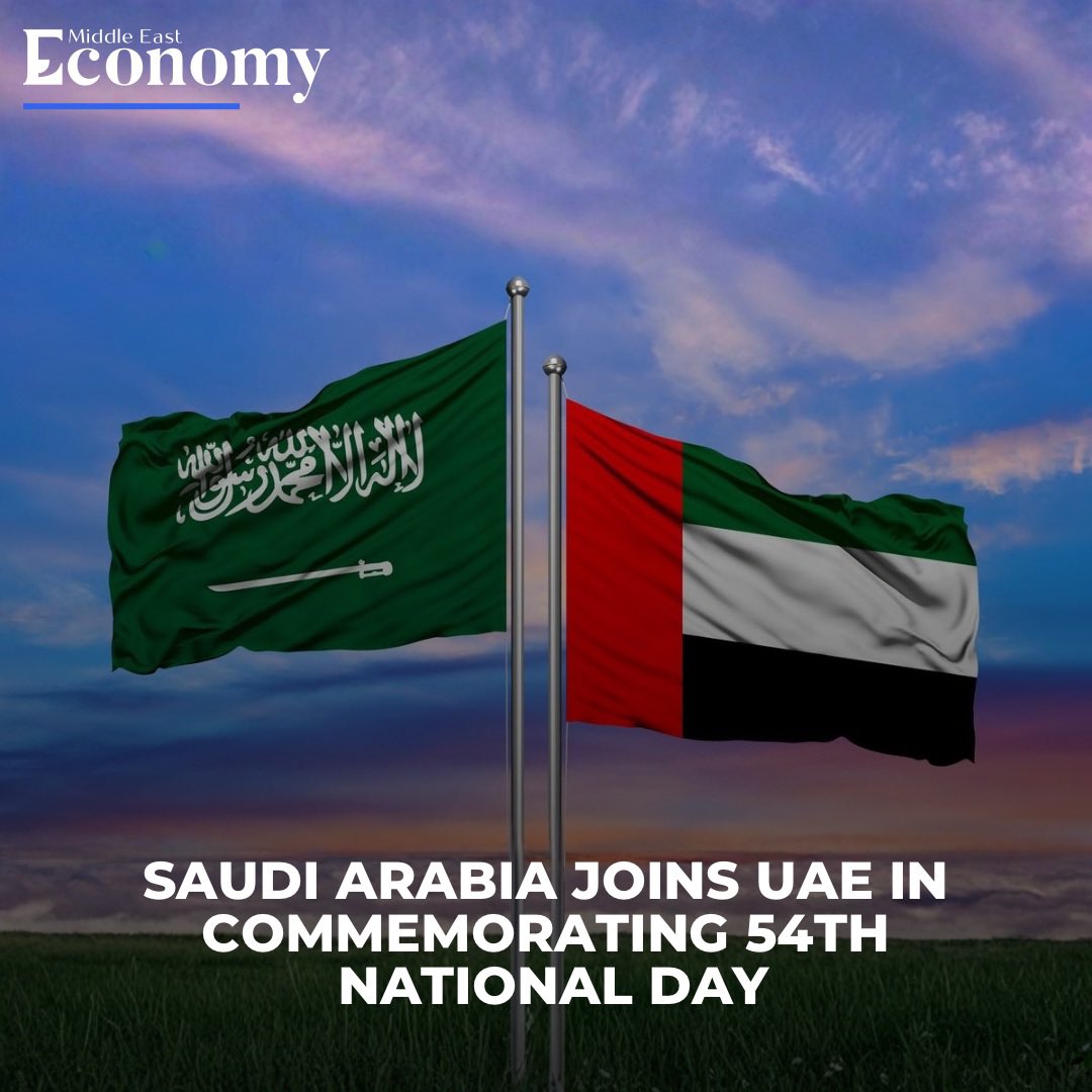 Economy_ME's tweet image. The government and people of Saudi Arabia have joined the UAE in celebrating its 54th National Day, underscoring the deep and longstanding fraternal relations between both nations.

Read more: economymiddleeast.com/news/saudi-ara…

#UAENationalDay #UAE54 #SaudiArabia #UAEKSA #GCC #Unity
