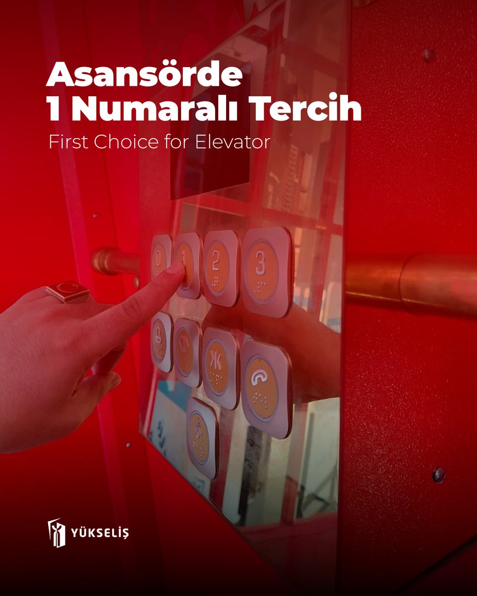 yukselisasansor's tweet image. Asansörde 1 Numaralı Tercih
First  Choice for Elevator
#hellodecember #december1st #elevator #asansör #lift مصعد# #лифт #ascenseur #asansörbuton #elevatorcop #cop #lop #display #elevatorcar #asansörkabin #asansörkapı #elevatordoor #asansörsistemleri #elevatorsystems