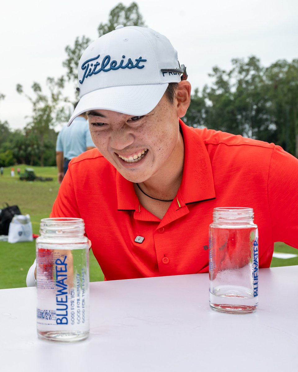 asiantourgolf's tweet image. When you pair James Piot &amp;amp; Jazz Janewattananond together, serious competition is never sustainable… unlike the pure hydration from Bluewater that supports both athletes and the environment.

#TimeToRise