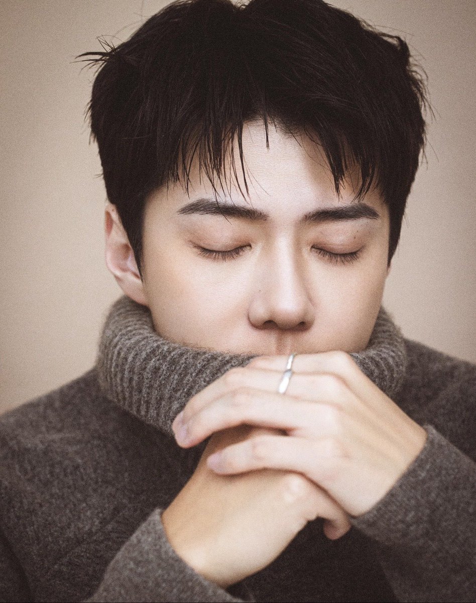 milkteus's tweet image. more unreleased photos of sehun from l’officiel china magazine! 🤎🍂