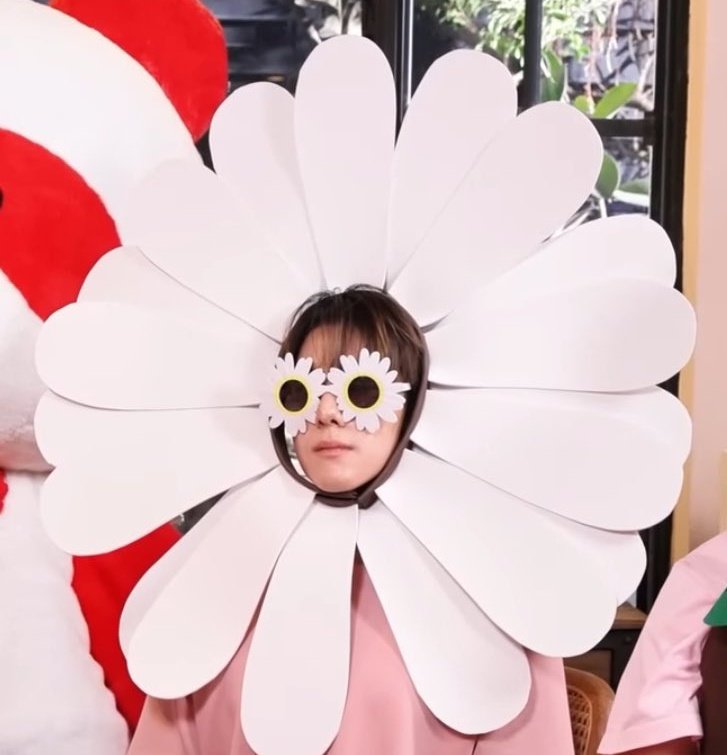 rad_i_cal_'s tweet image. It means pink flower cat , the new presenter of Mayalens

#hirunkit_