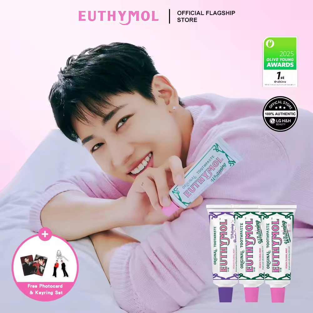 BambamTrend1997's tweet image. ไม่ใช่แค่ถือสินค้า…แต่นี่คือออร่าความแพงให้แบรนด์ทั้งภาพ Ambassador ที่ยกมาตรฐานความหรูขึ้นอีกขั้น 💜🩷

#BAMBAMxEUTHYMOL