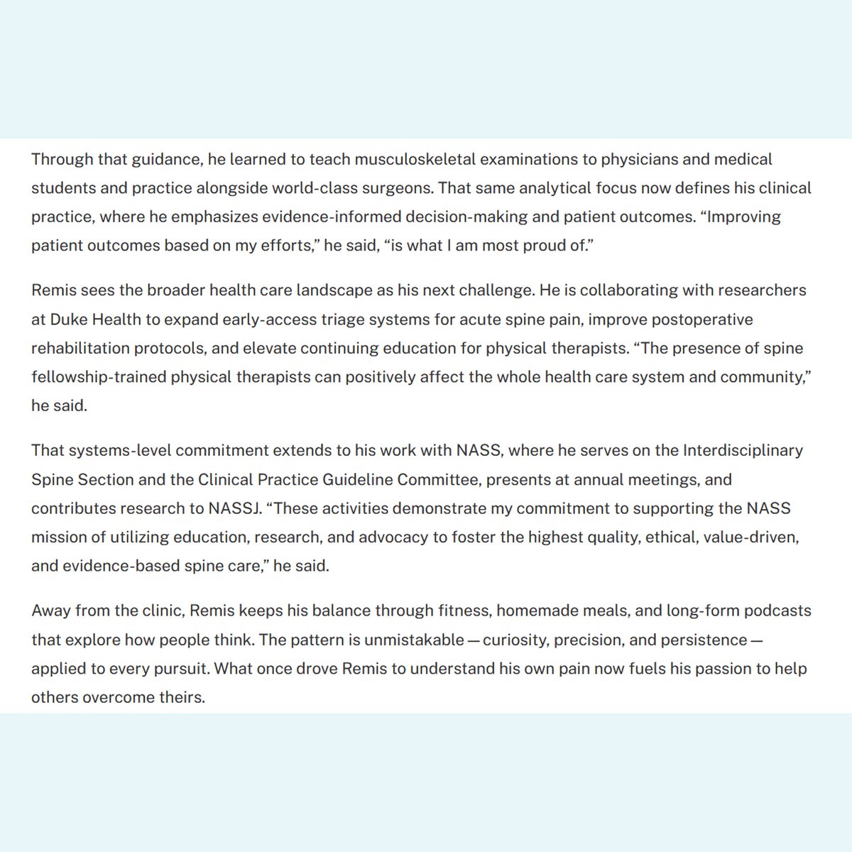 Andréas Remis, DPT tweet media