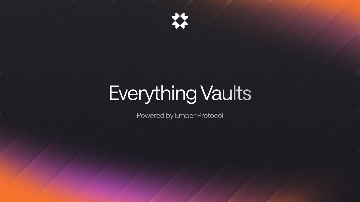 EmberProtocol_'s tweet image. Ember Protocol is building the liquidity layer for the next era of finance, where vaults connect everything across chains, funds, and real-world assets.