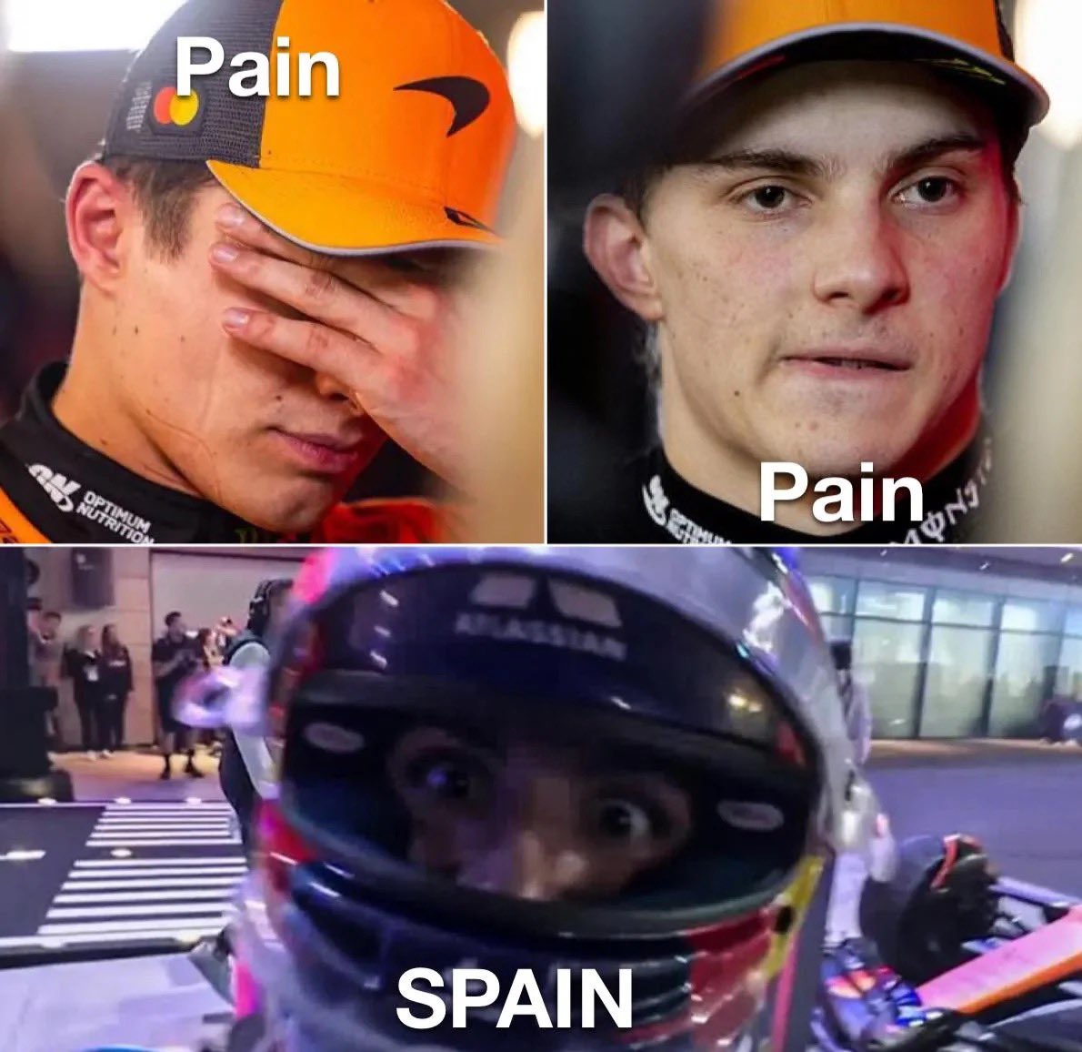 f1trollofficial's tweet image. Spain without S