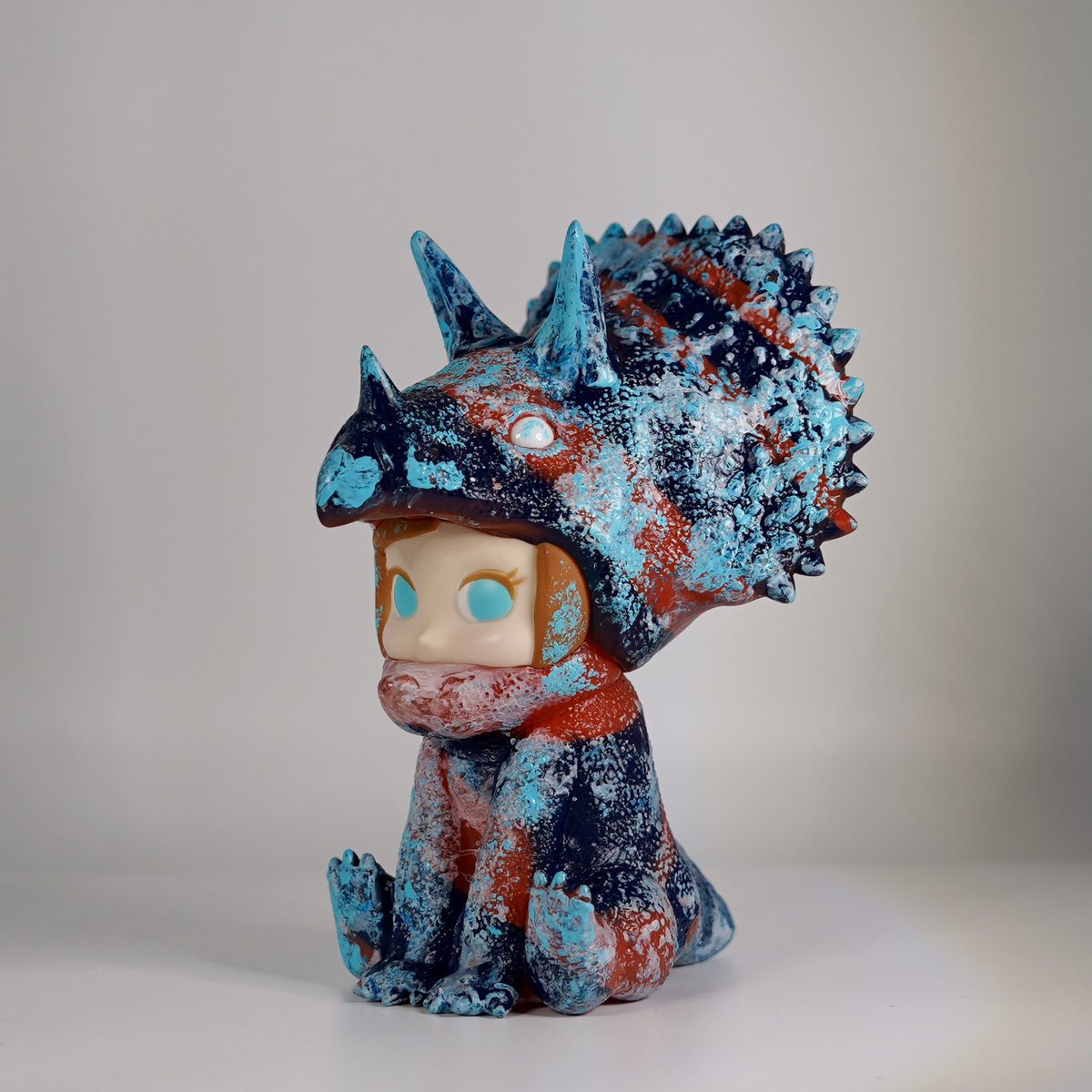 シカフェス販売物その⑤ CUTIE トリケラトプス ワンオフ 下地は