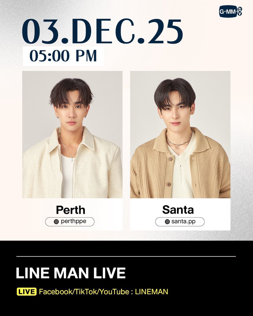 GMMTV's tweet photo. [Update] Artist Programs &amp; Events

#GMMTV https://t.co/UXEwqxVKJW