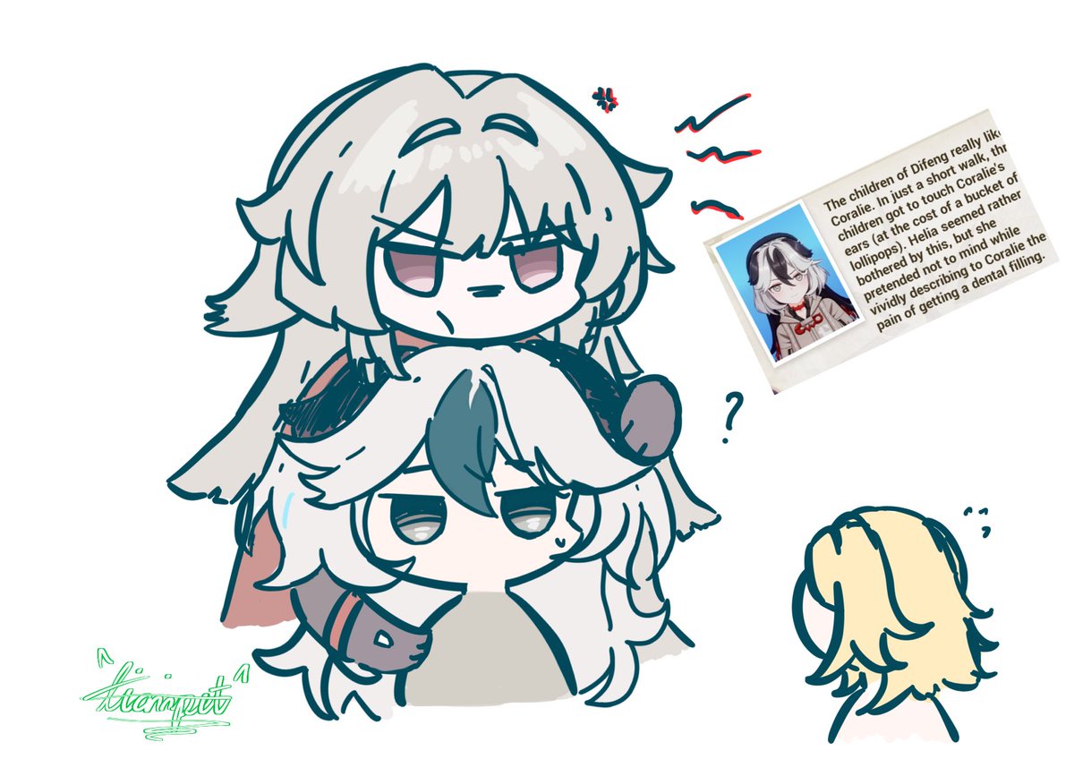 #HonkaiImapct3rd #coralie #Helia #corelia helia chill she's yours xD