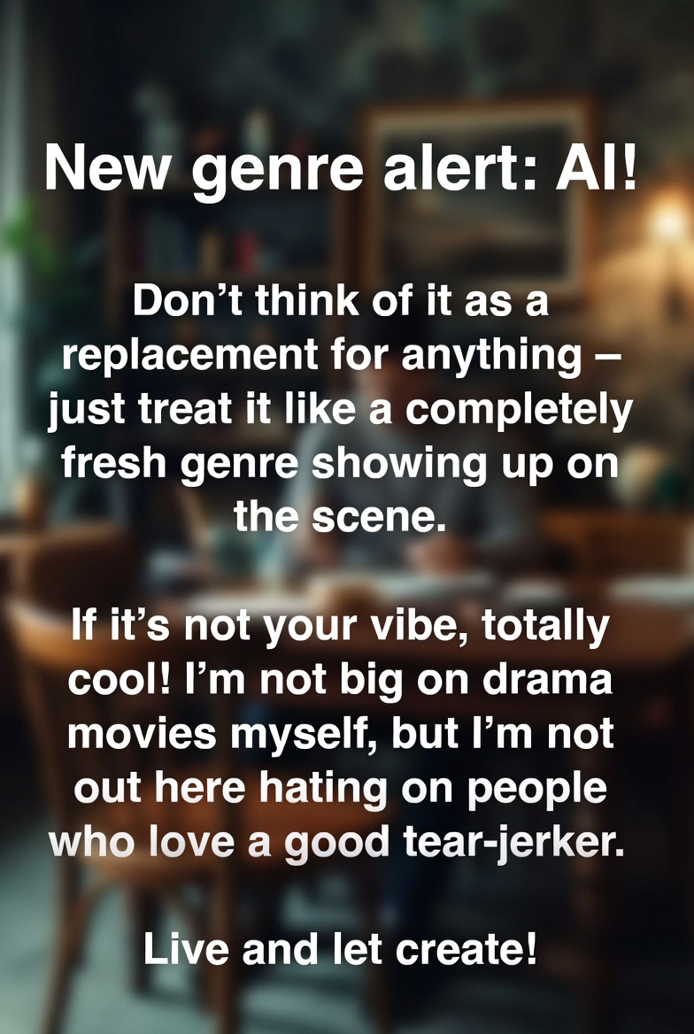 New Genre = AI 🤖🥰😍❤️