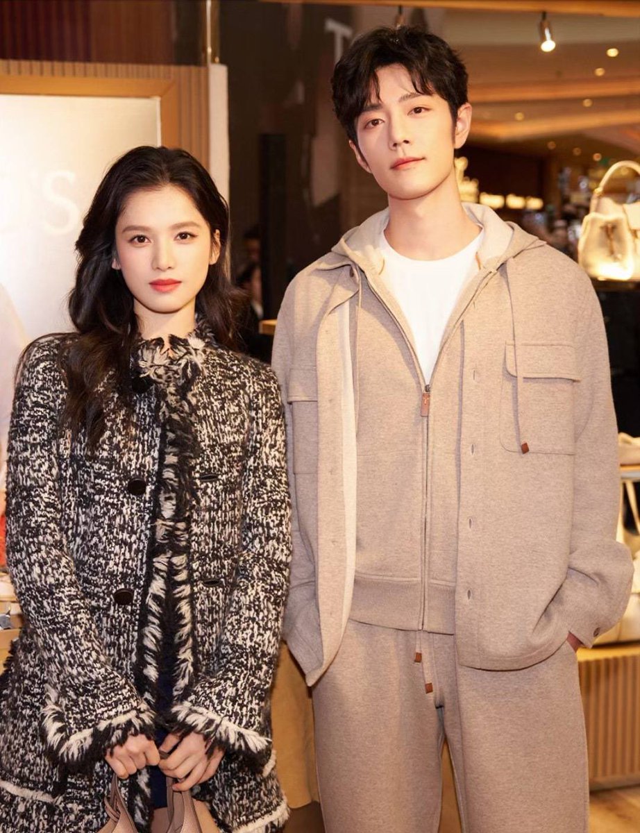 xzmelons's tweet image. Modern NunuTutu attended Tods event last week in Macau ☺️

#XiaoZhan #ZhangJingyi #LegendofZangHai