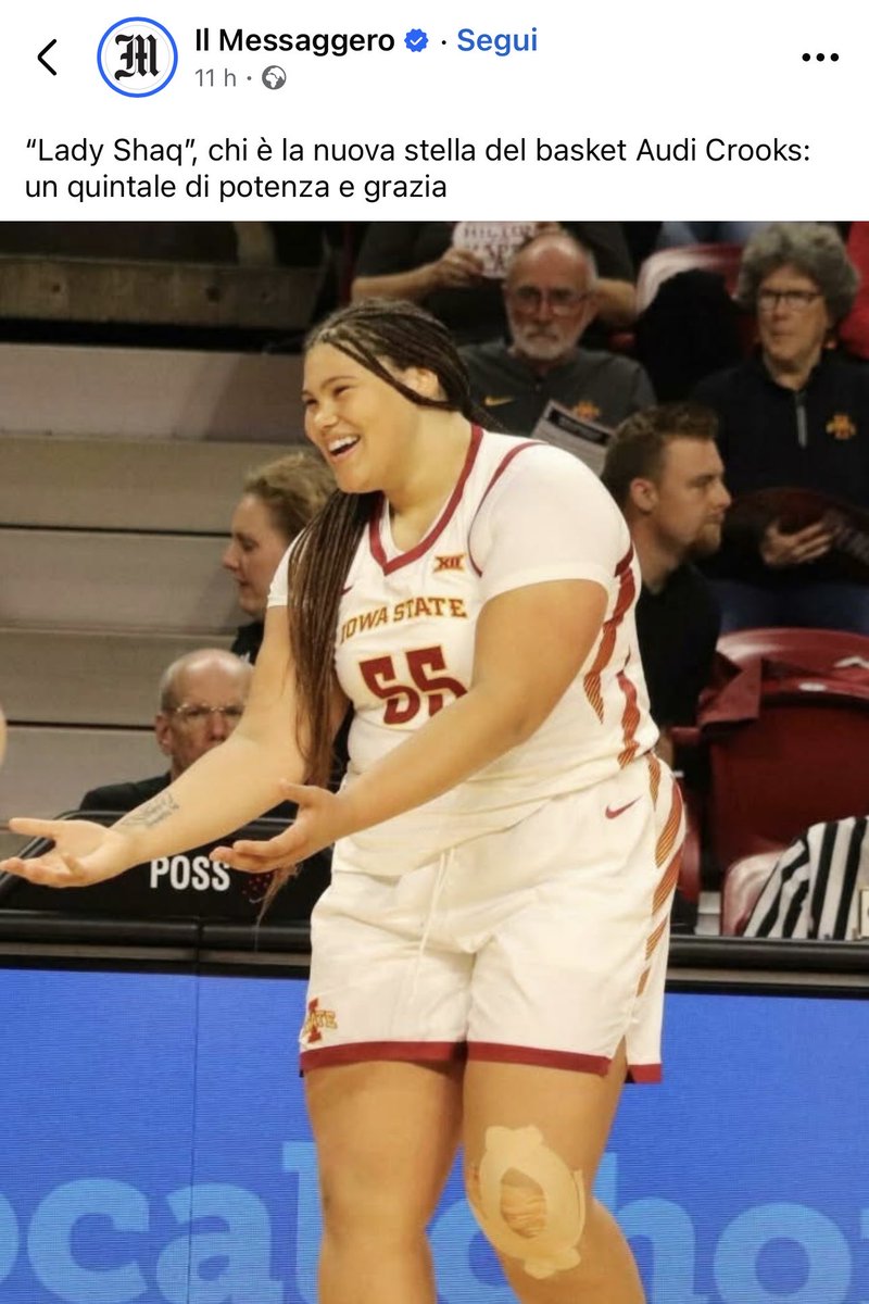 Proprio necessario caro <a href="/ilmessaggeroit/">Il Messaggero</a> sottolineare che pesa un quintale? #ladyshaq