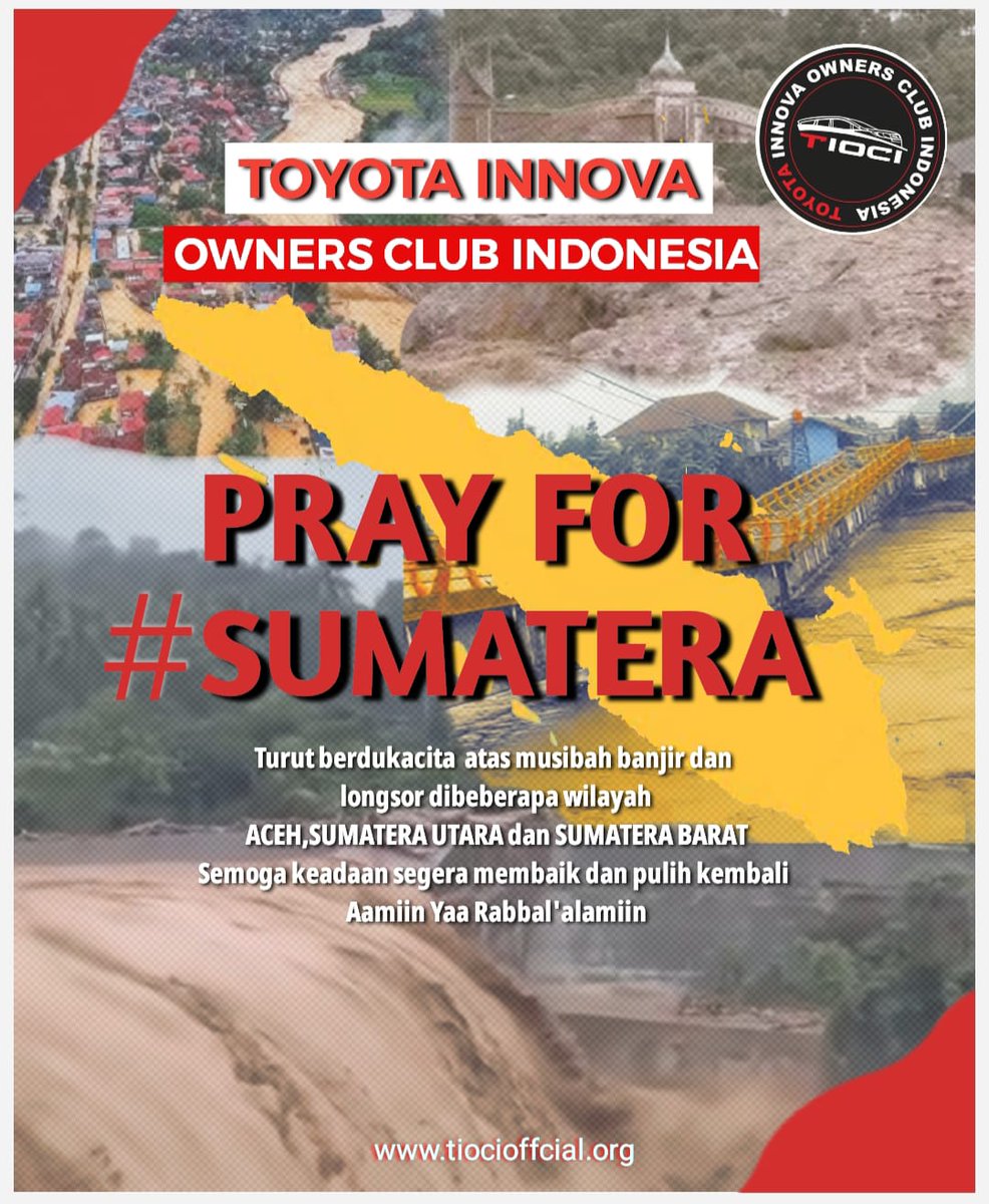 Pray For Sumatra

Turut berduka atas musibah di Sumatera.Semoga Tuhan kuatkan setiap langkah dan hilangkan setiap air mata, serta Tuhan ringankan beban mereka.

#tiociofficial
#toyatainnovaownersclubindonesia
#toyotaid
