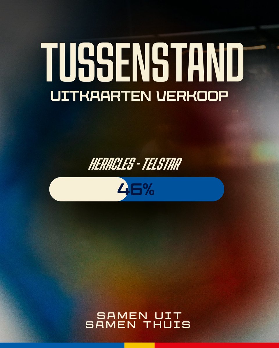 telstar1963nv's tweet image. 𝟐𝟑𝟎 𝐬𝐮𝐩𝐩𝐨𝐫𝐭𝐞𝐫𝐬 𝐭𝐨𝐭 𝐧𝐮 𝐭𝐨𝐞 𝐦𝐞𝐞 𝐧𝐚𝐚𝐫 𝐀𝐥𝐦𝐞𝐥𝐨! 🦁
 
⚠️ Wil je de Witte Leeuwen steunen in deze belangrijke wedstrijd? Haal je ticket snel, want morgen om 17:00 sluit de kaartverkoop!
🔗 bit.ly/4eWdpEe 

#WitteLeeuwen