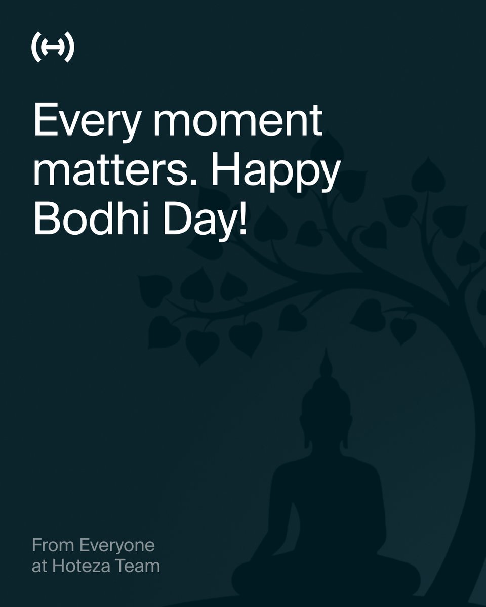 Happy Bodhi Day! 🌿
Just like Buddha’s enlightenment, great guest experiences start with clarity, simplicity, and the right guidance — and Hoteza is here to make it happen.

#Bodhi #HotezaGuestJourney #HospitalityTech #Hoteza #HospitalitySolutions