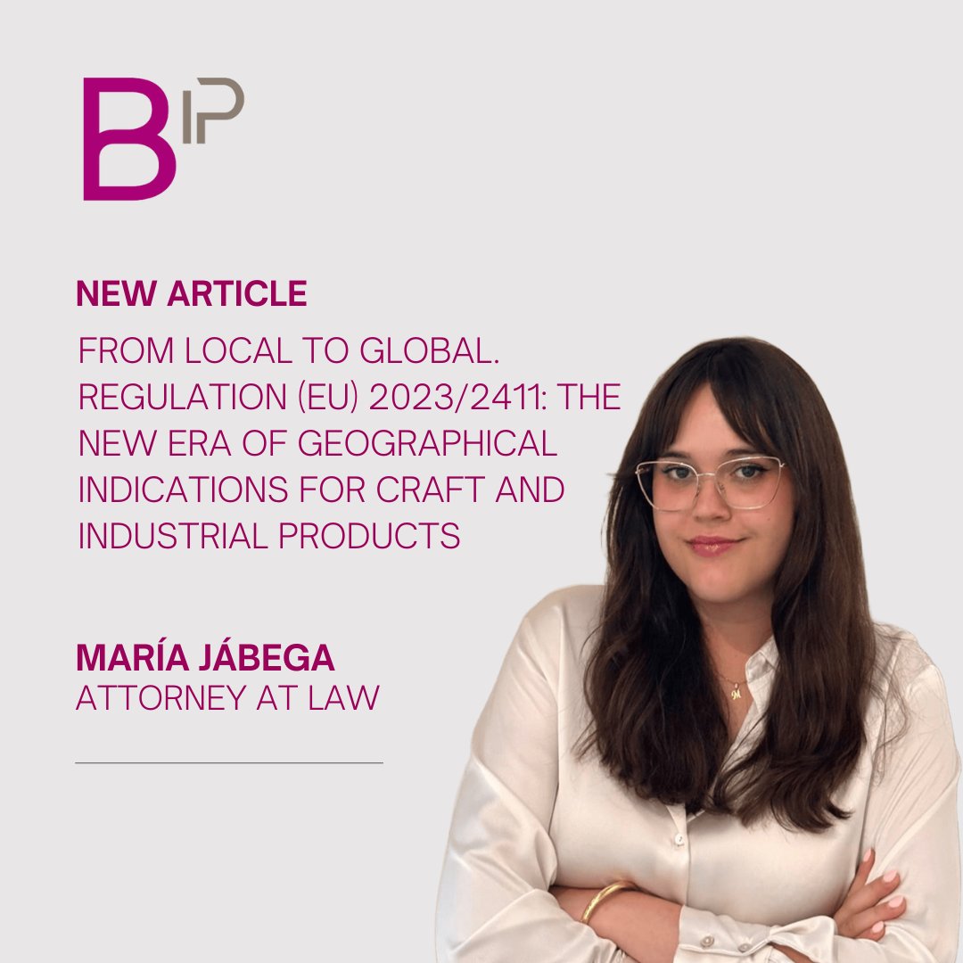 📢As of today, 1 December 2025, Regulation (EU) 2023/2411 is fully effective throughout the EU.

➡️Our colleague María Jábega provides the key insights on the entry into force of this Regulation on our website: ballester-ip.com/en/regulation-…

#IP #articles #GI #geographicalindications